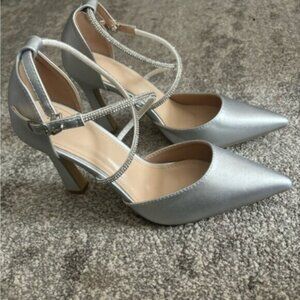 Silver Women's Heels
